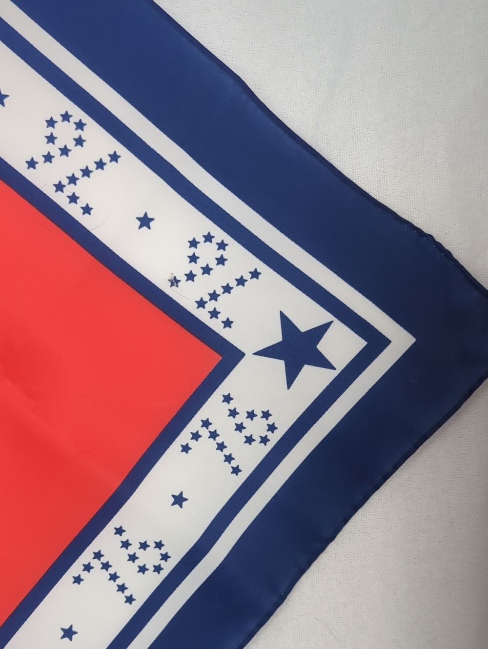 NASHARR FRERES 1976 Bicentennial Patriotic Americana Scarf